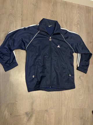 Chaqueta Adidas Azul Marino Talla M Vintage