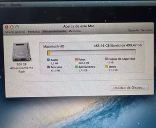 MacBook Air i7 2013 Plata
