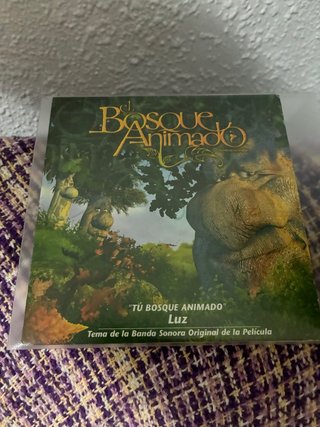 Luz Casal - El Bosque Animado CD Banda Sonora
