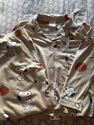Pijama Snoopy Otoño Primark Talla L