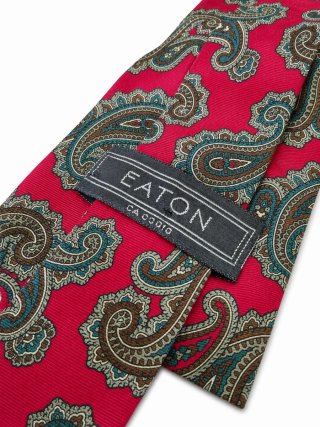 Cravatta vintage fantasia paisley. Made in Italy.