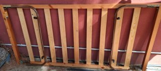 Somier/Cama de madera con patas