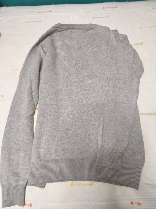 Jersey Pull&Bear rayas gris S