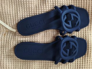 Sandalias Gucci Azul
