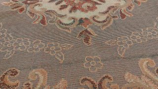 Elegante Alfombra Decoración Floral