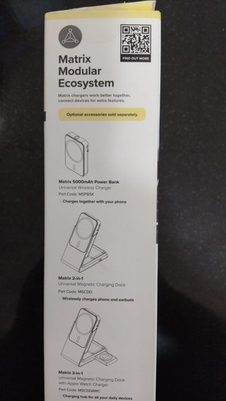Cargador Coche Inalámbrico Alogic Matrix Magsafe