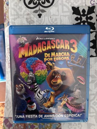 Madagascar 3: De Marcha por Europa Blu-ray