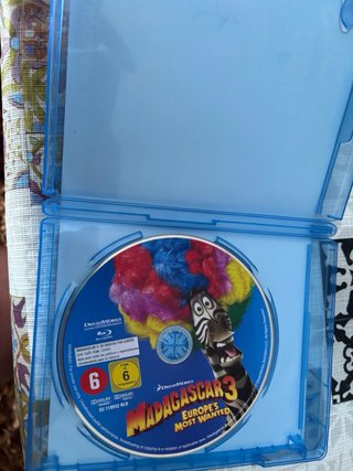 Madagascar 3: De Marcha por Europa Blu-ray