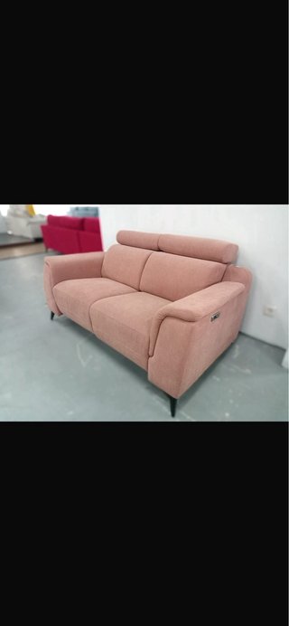 Sofá Eléctrico Reclinable Rosa