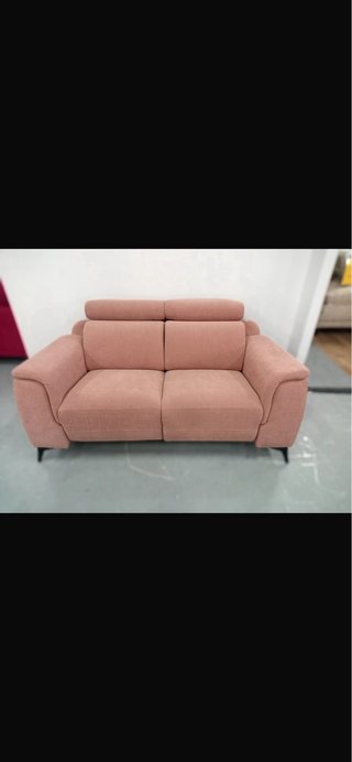 Sofá Eléctrico Reclinable Rosa
