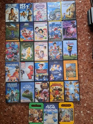 DVDs Películas Infantiles y Familiar