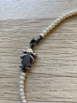 Pulsera y collar Tous Perlas y Figura Niña Plata