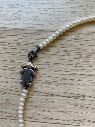 Pulsera y collar Tous Perlas y Figura Niña Plata