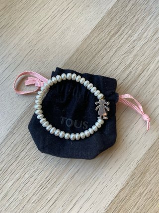 Pulsera y collar Tous Perlas y Figura Niña Plata