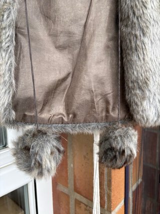 Chaleco pelo sintético talla M