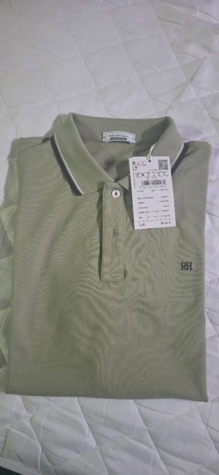 Polo Pedro del Hierro M Manga Corta Verde Oliva