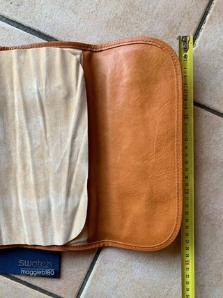 Custodia porta orologi Omega in pelle