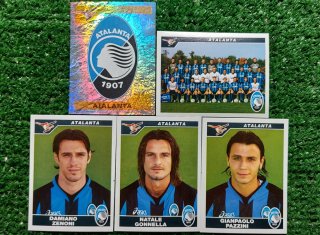 5 figurine Atalanta Panini 2004/05