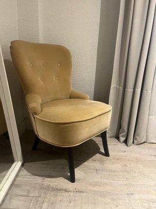 Sillón terciopelo