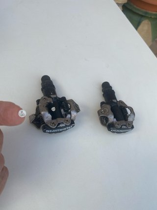 Pedales Shimano PD-M520+calas