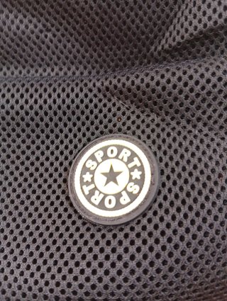 Mochila para mascotas negra y gris