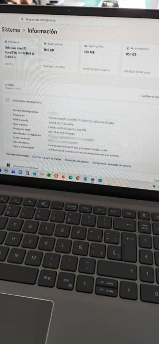Dell Inspiron 15 5510 Grigio/Argento