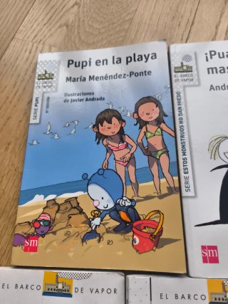 Lote libros PUPI