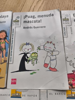 Lote libros PUPI