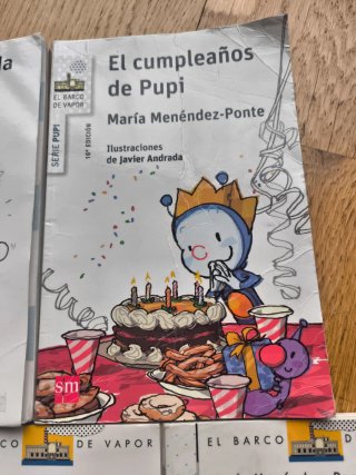 Lote libros PUPI