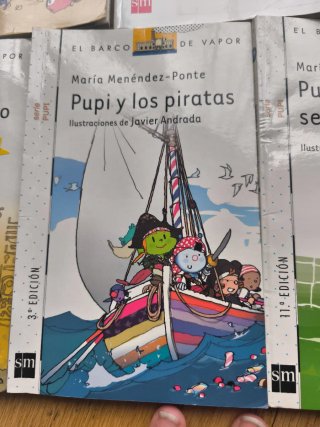 Lote libros PUPI