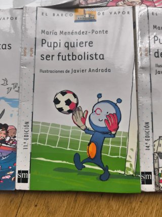 Lote libros PUPI