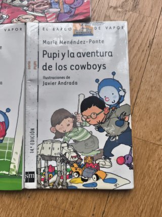 Lote libros PUPI