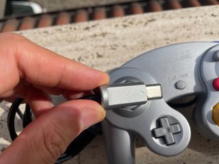 Controller Nintendo GameCube Grigio DOL-003 Origin