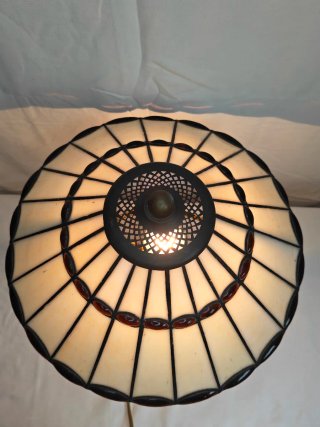 Lampada da tavolo stile liberty