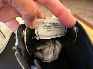 CRIME LONDON Sneakers Alte Bianche Nuove Scatola