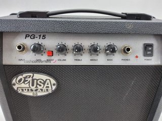 amplificador guitarra o7usa pg-15