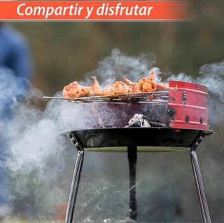 Barbacoa Carbón Portátil