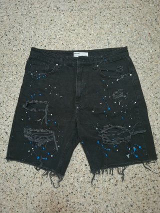 Bershka Shorts Negros