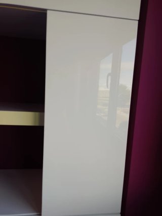 Mueble blanco lacado moderno