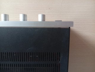 Amplificador Pioneer SA-520 Plata y Negro