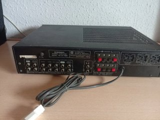 Amplificador Pioneer SA-520 Plata y Negro
