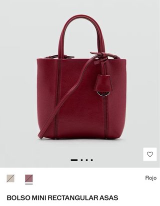Bolso Mango Rojo