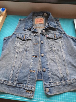 Chaleco Vaquero Levi's Talla L
