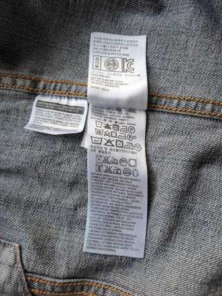 Chaleco Vaquero Levi's Talla L