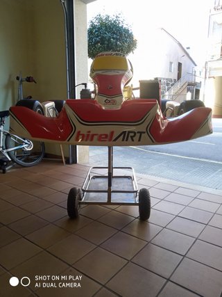Kart Tony Kart X30 con remolque