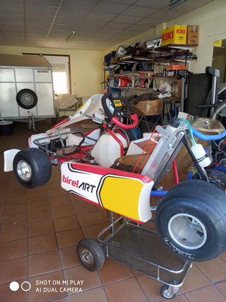 Kart Tony Kart X30 con remolque