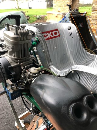 Kart Tony Kart X30 con remolque