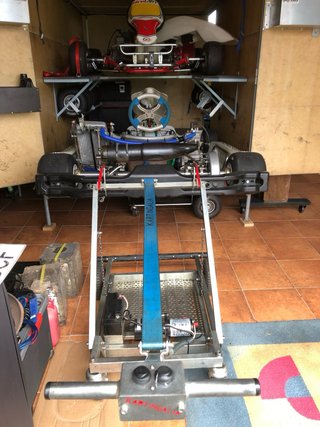 Kart Tony Kart X30 con remolque