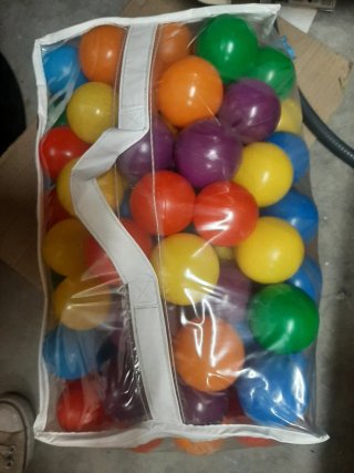 Juego de Anillos Arcoíris Infantil, saco de bolas