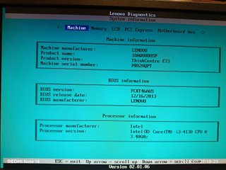 PC Lenovo Thinkcentre i3 Serie 4 8GB RAM